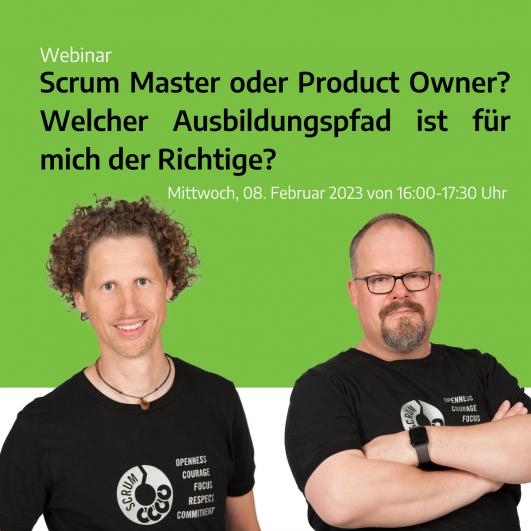 CSM oder CSPO Scrum Master oder Produkt Owner?